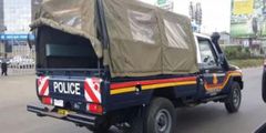 File image of a police vehicle