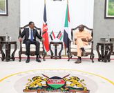 President William Ruto held talks with the RSF Leader General Mohamed Hamdan Dagalo, State House, Nairobi on January 3, 2024