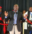 President William Ruto speaking at the Christ Church Cathedral, Kakamega County on June 18, 2023
