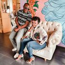 Philip Karanja and Kate Actress moments