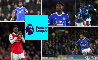 Amartey, Ndidi, Partey, Iwobi and Gueye were in action for their Premier League clubs