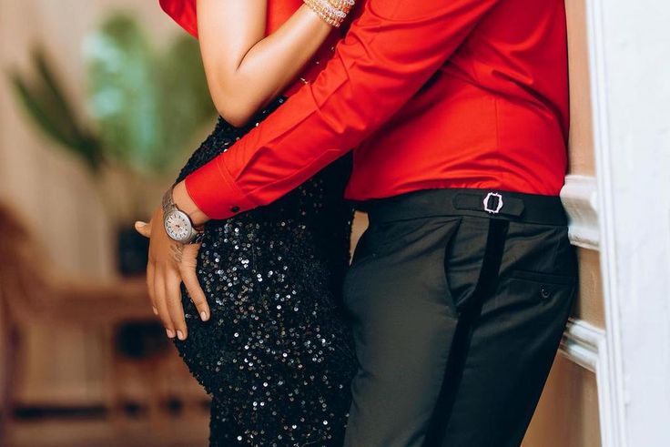 Tanzanian celebrity couple Wema Sepetu and musician Whozu