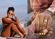 Natalie Tewa gets engaged to Amsterdam-based lover Francis Mbugua Mugane