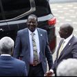 Raila Odinga arriving at KICC for the Africa Climate Summit and was received by DP Rigathi Gachagua