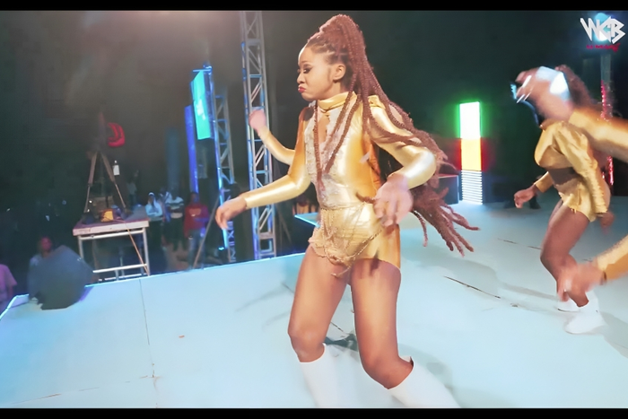 File image of Zuchu on stage