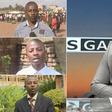 A collage of Francis Gachuri at different stages of his career at Citizen TV