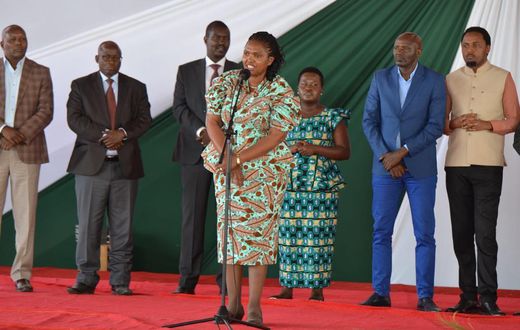Nakuru County Senator Tabitha Karanja.