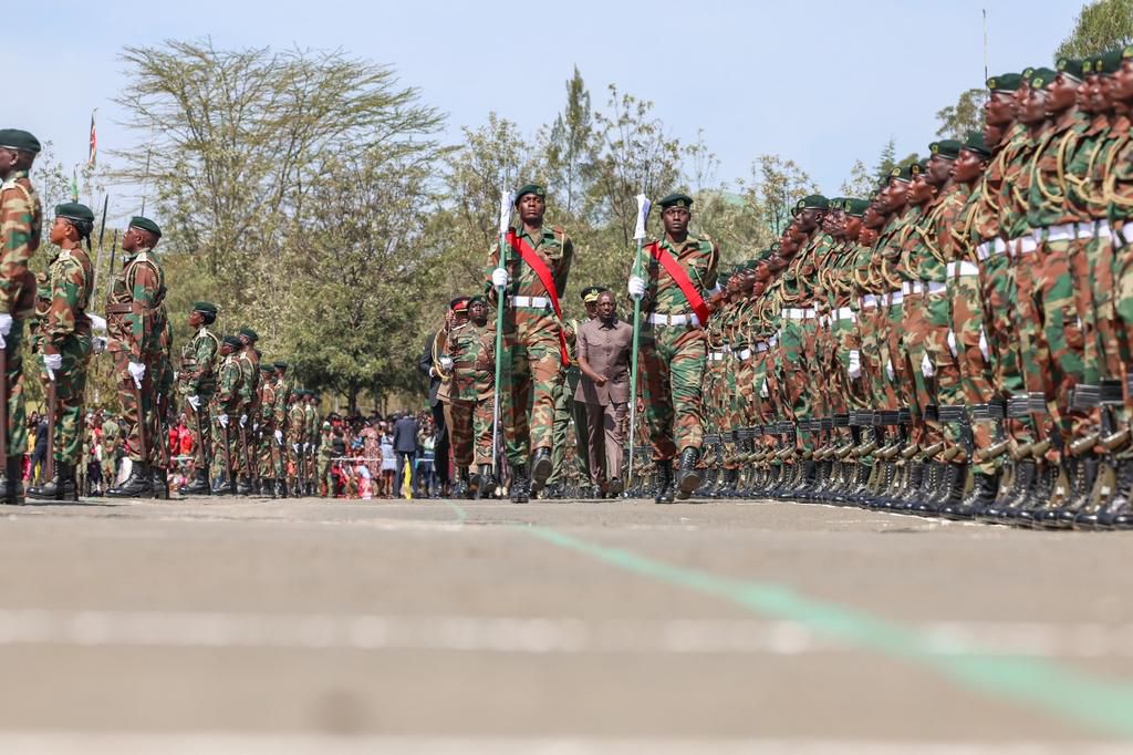 Pass-out parade of over 2000 Forest Officers in Gilgil