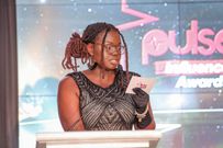 Influencer & Advocacy Manager at EABL Grace Ndiege at the Pulse Influencer Awards 2023