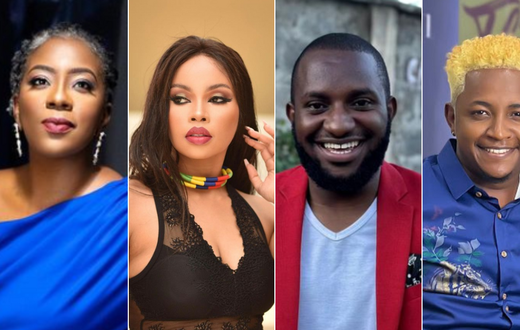 A collage of Ciru Muriuki, Brenda Wairimu, Tom Daktari and Thee Pluto