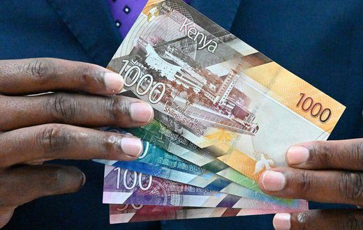 Kenyan shilling notes