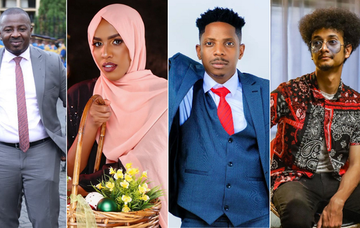 Francis Gachuri, Nasra Yusuff, Eric Omondi and Alby Mohammed