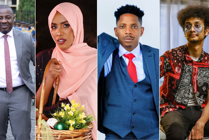 Francis Gachuri, Nasra Yusuff, Eric Omondi and Alby Mohammed