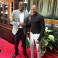 File image of Kiharu MP Ndindi Nyoro with his Embakasi East counterpart Babu Owino
