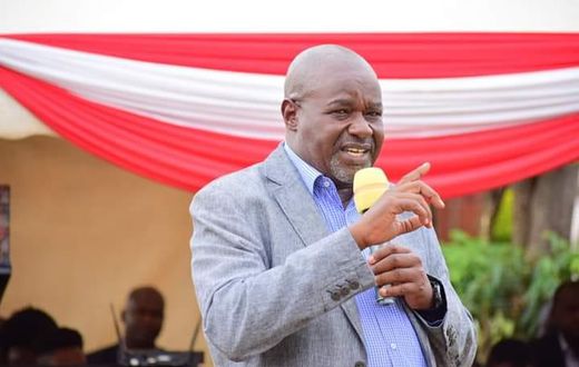 MP Caleb Kositany, George Natembeya and Elgeyo Marakwet Senator Kipchumba Murkomen
