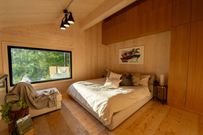 A bedroom in the show home.Beattie Film for CABN