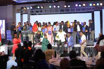 Winners at Communications Authority's KUZA Awards