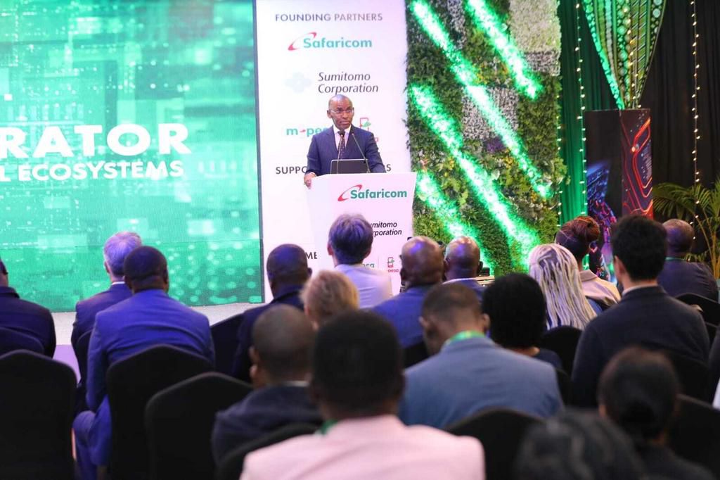 Safaricom CEO Peter Ndegwa