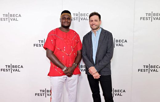 Moses Thuranira at the Tribeka Film Festival