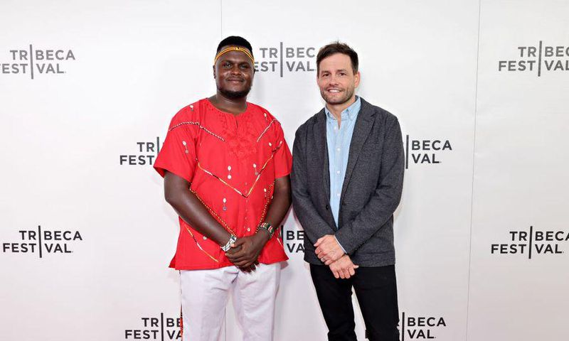 Moses Thuranira at the Tribeka Film Festival