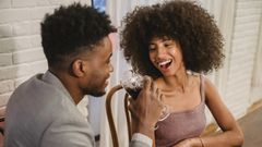 A happy couple