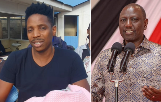 Eric Omondi challenges Ruto after rescuing stranded mothers at Pumwani Maternity