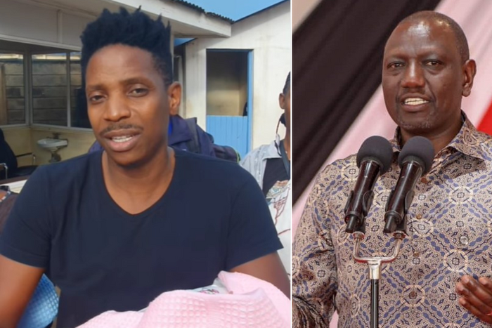 Eric Omondi challenges Ruto after rescuing stranded mothers at Pumwani Maternity