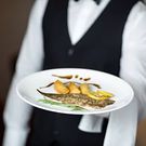 A well presented meal being presented