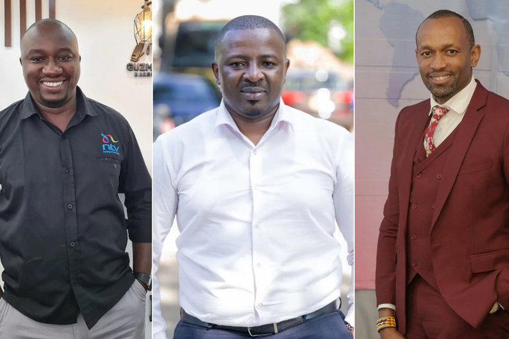 Kennedy Murithi, Francis Gachuri and Mike Gitonga