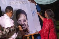 Pastor Dorcas Rigathi with other dignitaries at State House in Uganda