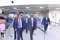 President William Ruto conducted an impromptu inspection at the Jomo Kenyatta International Airport (JKIA) on Monday evening August 21, 2023