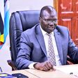 CS Simon Chelgui during a meeting at Treasury on March 11, 2024
