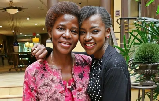 Joyce Omondi's and her mum, Sarah Omondi