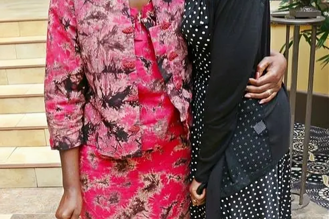 Joyce Omondi's and her mum, Sarah Omondi