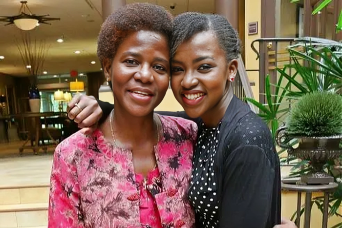 Joyce Omondi's and her mum, Sarah Omondi