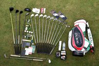 A set of golf playing gear