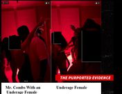 Lil Rod claims this screenshot shows Diddy engaged in sexual activities with a female minor [TMZ]