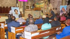 The family of former Kipipiri MP Amos Kimunya held a church service in Nairobi to celebrate the life of his late wife, Lucy Wanjiru Muhinga on Friday, February 2, 2024