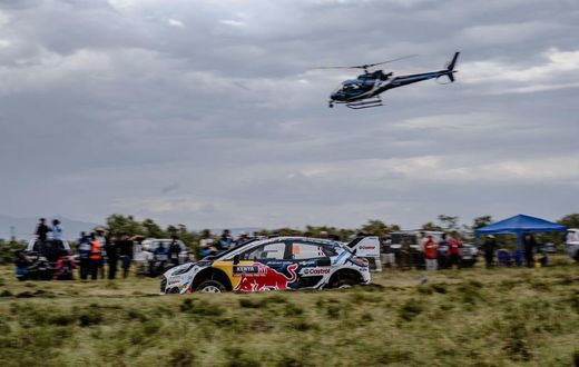 Spectators at the 2024 WRC Safari Rally in Naivasha