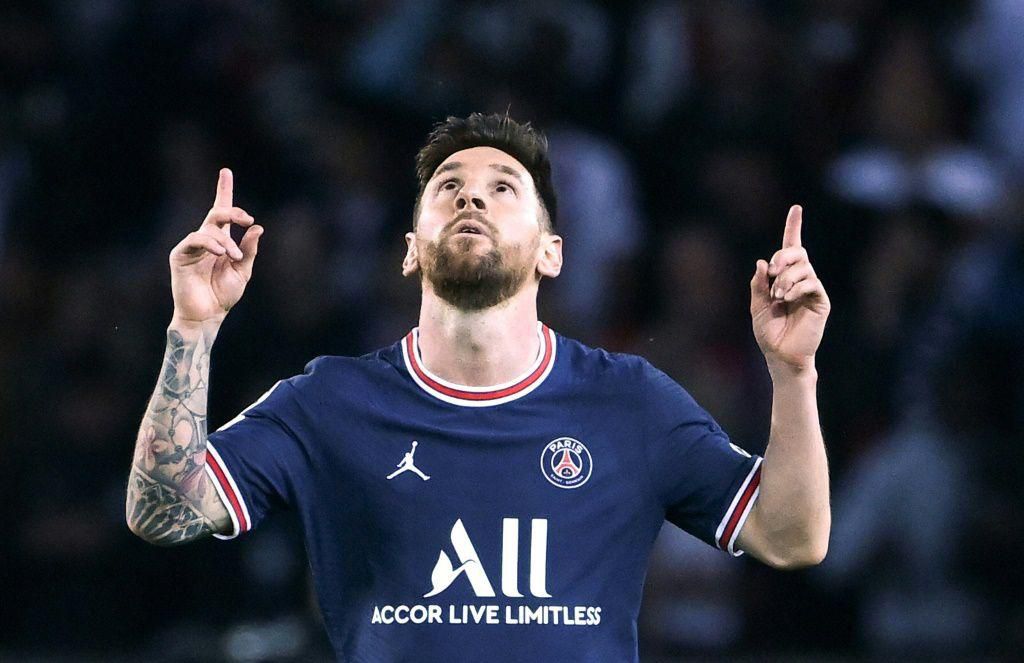 Paris Saint-Germain's Argentinian superstar Lionel Messi.
