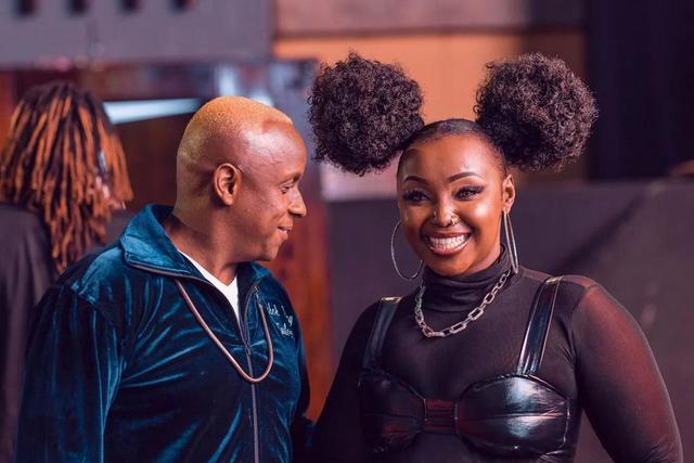 Philip Karanja and his wife Kate Actress