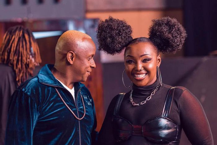 Philip Karanja and his wife Kate Actress