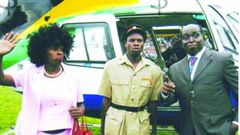 Redykyulass comedy crew of John Kiarie, Walter Mong’are and Tony Njuguna