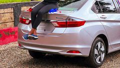 Food Content creator Sue Owino unveils her first car, a gift from her husband