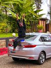 Food Content creator Sue Owino unveils her first car, a gift from her husband