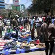 Hawkers selling in Nairobi CBD