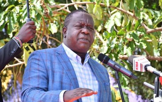 Former Interior CS Fred Matiang'i