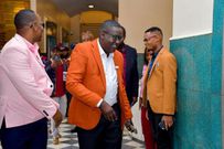 Churchill during the launch of new season of Churchill Show