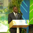 Nairobi Governor Johnson Sakaja speaking during the UN Habitat Assembly in Nairobi on June 5, 2023