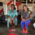 Nigerian content creators Jenni Frank and Linda Cyril